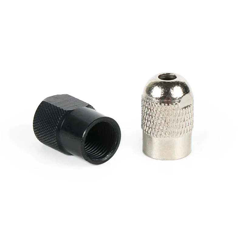 16PCS/Lot Mini Drill Collet Chuck 10PCS 1.0-3.2mm 4.3mm Shank Brass Chucks Adapter With 2PCS M8 Nuts 4PCS Carbon Brush 5*5*8