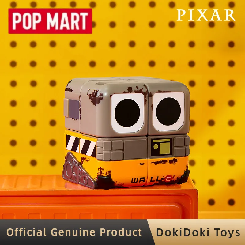 POPMART Disney Pixar Pop Cube Cubiec Series: Коллекционная трансформируемая фигурка-сюрприз в закрытой коробке, настольное украшение, игрушка, подарок для детей
