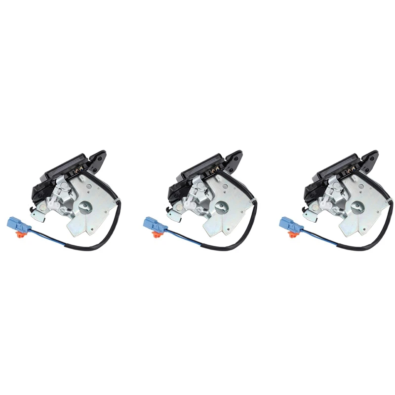 3X Rear Trunk Tailgate Lock Actuator 74801-SAA-E21 For Honda Jazz/Stream/Civic