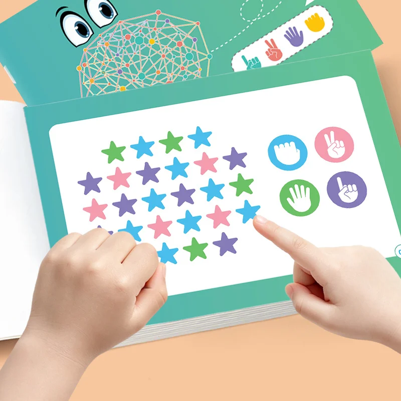 Memory Focused Thinking Game, Brain Exercise Training Activity Book, Improving Concentration, Reaction Ability, and Motor Skills