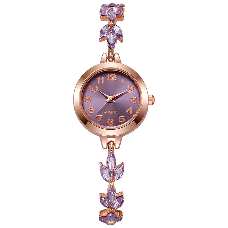 Elegante vrouwen horloges luxe strass armband armband quartz horloge reloj mujer meisjes klok cadeau (zonder doos)