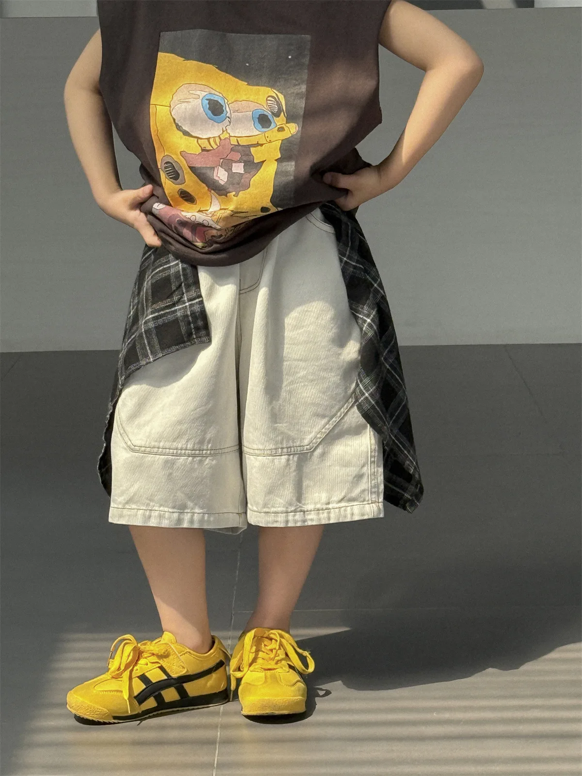 Children's Shorts 2025 Summer New Korean Version Loose Five-point Pants Boys Casual Shorts Fashion Casual