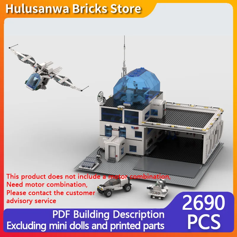 

Модель с видом на улицу MOC, строительные кирпичи, космическая полиция, планетарный подъемник, модульная технология, подарки, праздник, сборка, детский игрушечный костюм