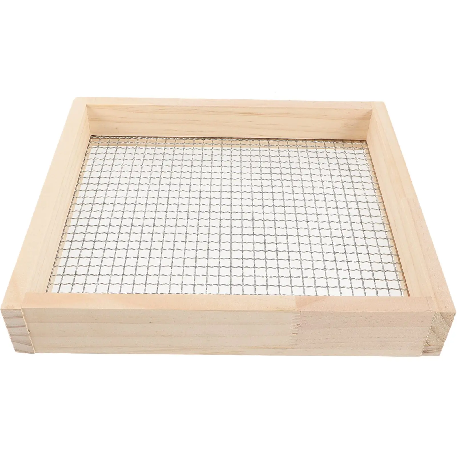 

Садовое сито, сито для почвы, грязь S, деревянная гравийная сетка, садовый инструмент, креативный, легкий, прочный, многофункциональный