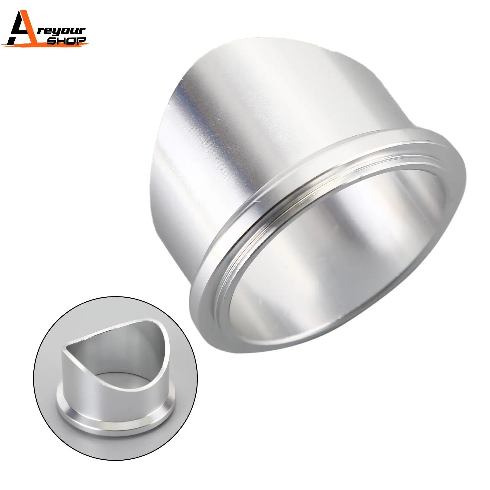 Areyourshop Tial Sport 50mm Weld Blow Off Valve BOV Aluminum Flange Turbo 50mm TiAL Flange Car Auto Parts