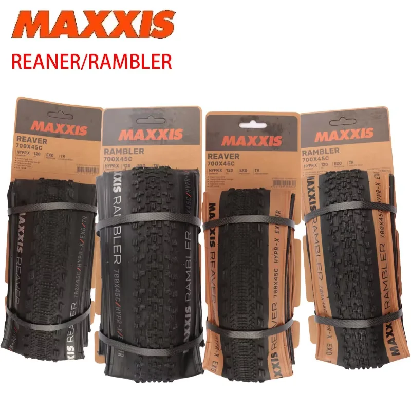 Panaracer Maxxis Reaver 700x45c Rambler 700x45c Hypr-x EXO TR 120 TPI Nylon