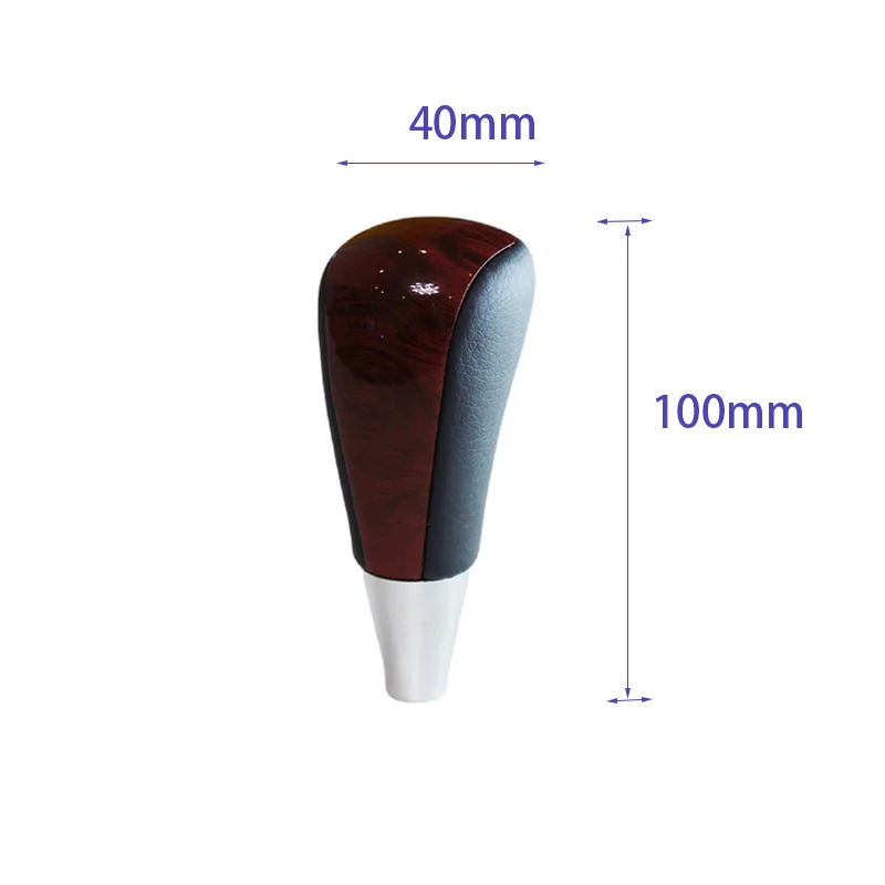 Gear Knob Shift head Stick Shift Gearstick for For Toyota Corolla Camry/Harrier Fortuner Crown Walnut.