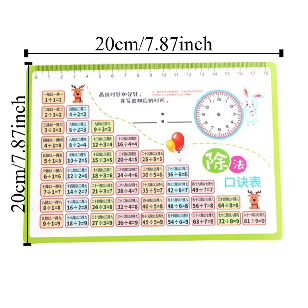 Tableau arithmétique mathématique pour enfants, éducation à la décomposition numérique, calcul rapide