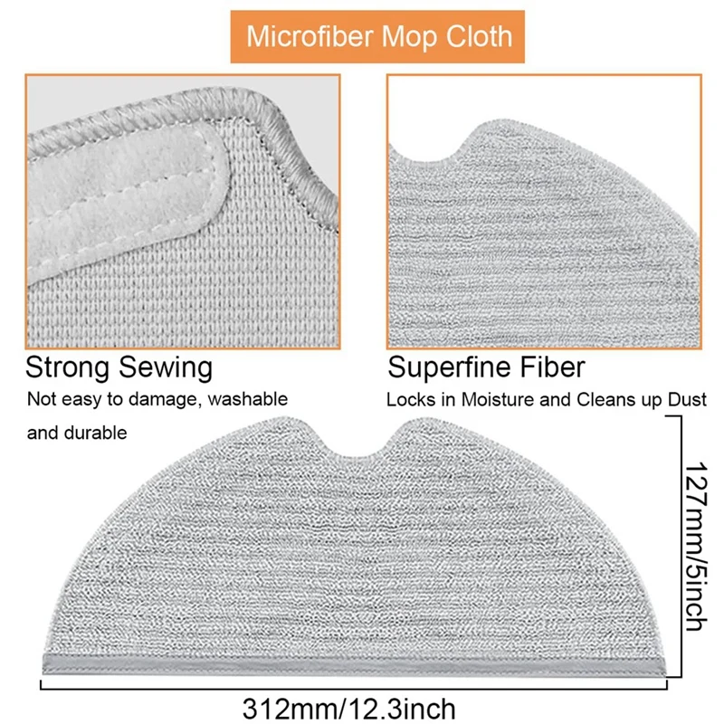 Substituição da escova lateral principal, Filtro Hepa para Xiaomi, Acessórios Robô Aspirador, Mijia, Dreame D9, L10, L10 Pro, Promoção