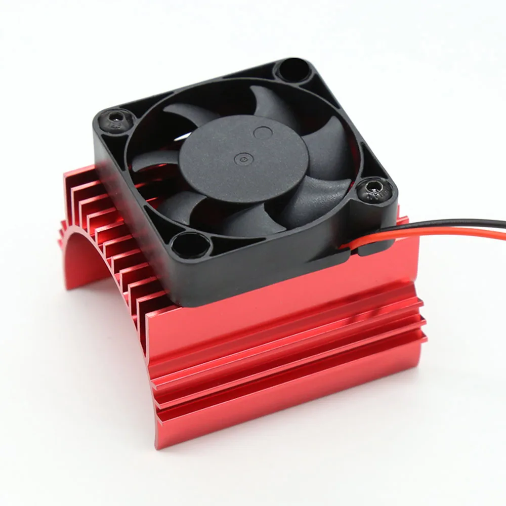 40*42mm Fan Heatsink Set Universal Motor Cooling Radiator Fan For 4074 4274 1515 RC Car Motor Replacement Parts view 4