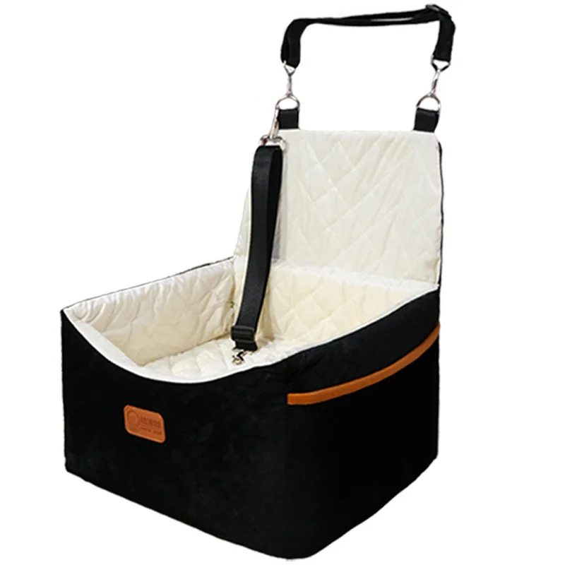 

Pet Travel Safety Seat Bed For Small To Medium Dog Car Bed Elevated Pet Car Seat Dog Seat Booster