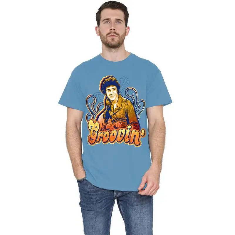 

Brady Bunch Groovin T Shirt S 2Xl Carolina Blue