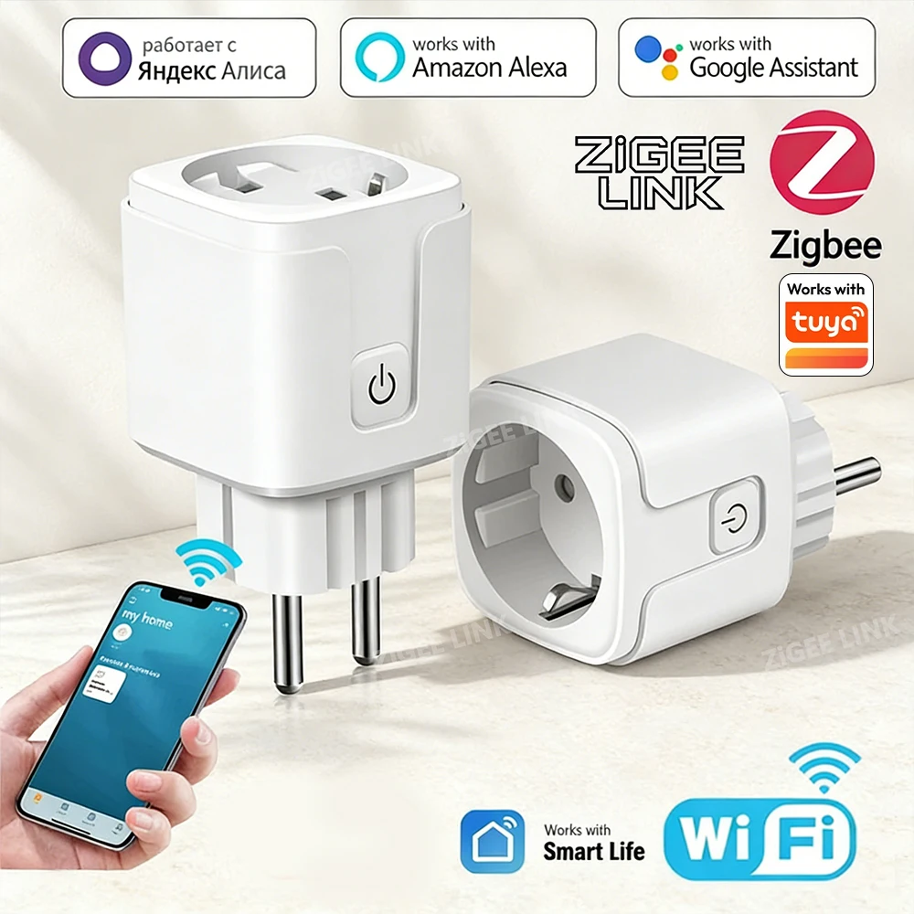 Tuya Eu Plug Wifi O…