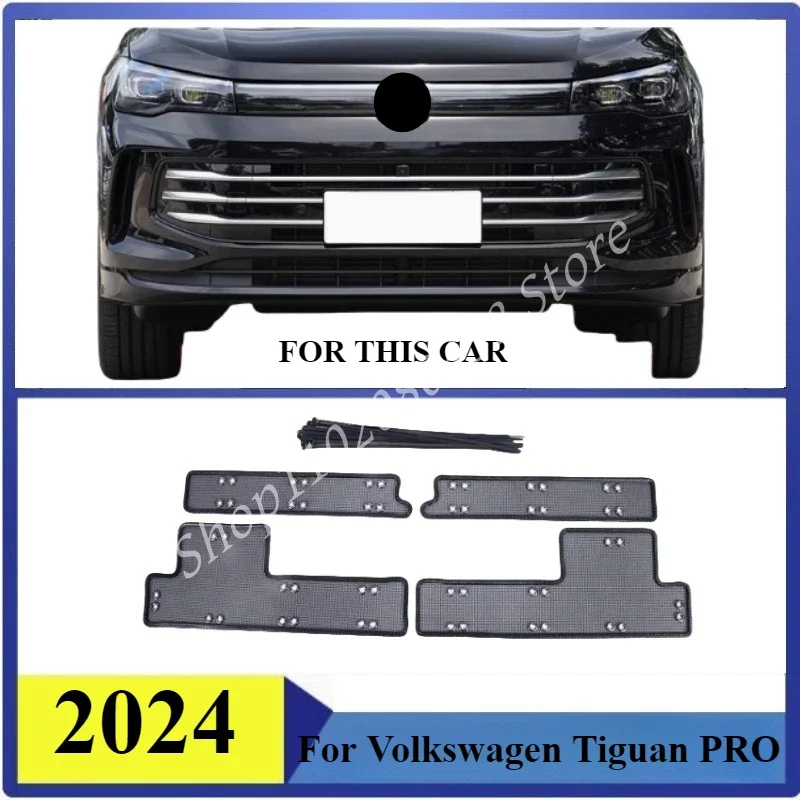 

Insect-proof Air Inlet Protect Cover Airin Insert Net Vent Racing Grill For Volkswagen Tiguan PRO 2024 Filter