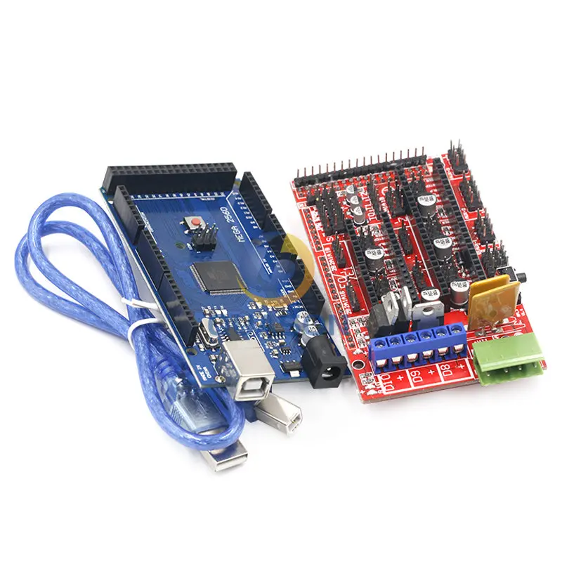 Mega 2560 R3 Mega2560 REV3 + RAMPS 1.4 Controller for Arduino 3D Printer arduino kit Reprap MendelPrusa