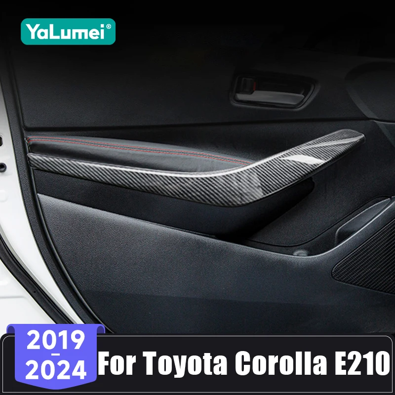Für Toyota Corolla E210 Hybrid 2019 2020 2021 2022 2023 2024 ABS Auto Innen Tür Armlehne Griff Pull Abdeckung trim Zubehör