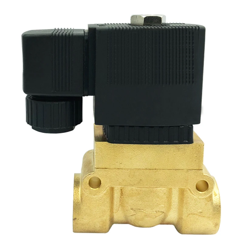 35bar High Pressure 150c Degree High Temperature 2 Way Brass Valves Guide Type 5404-08 Valve PTFE Seal