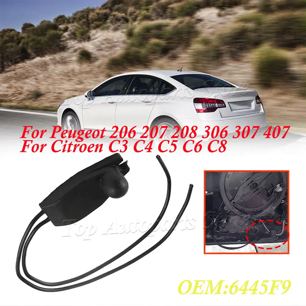 6445F9 Car Outside Outdoor Transit Air Temperature Sensor For Peugeot 206 207 208 306 307 407 For Citroen C3 C4 C5 C6 C8