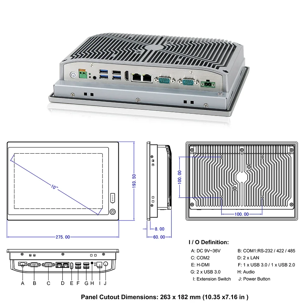 industrial computer pc laptop tablet min all in one computer micro industry computer pc