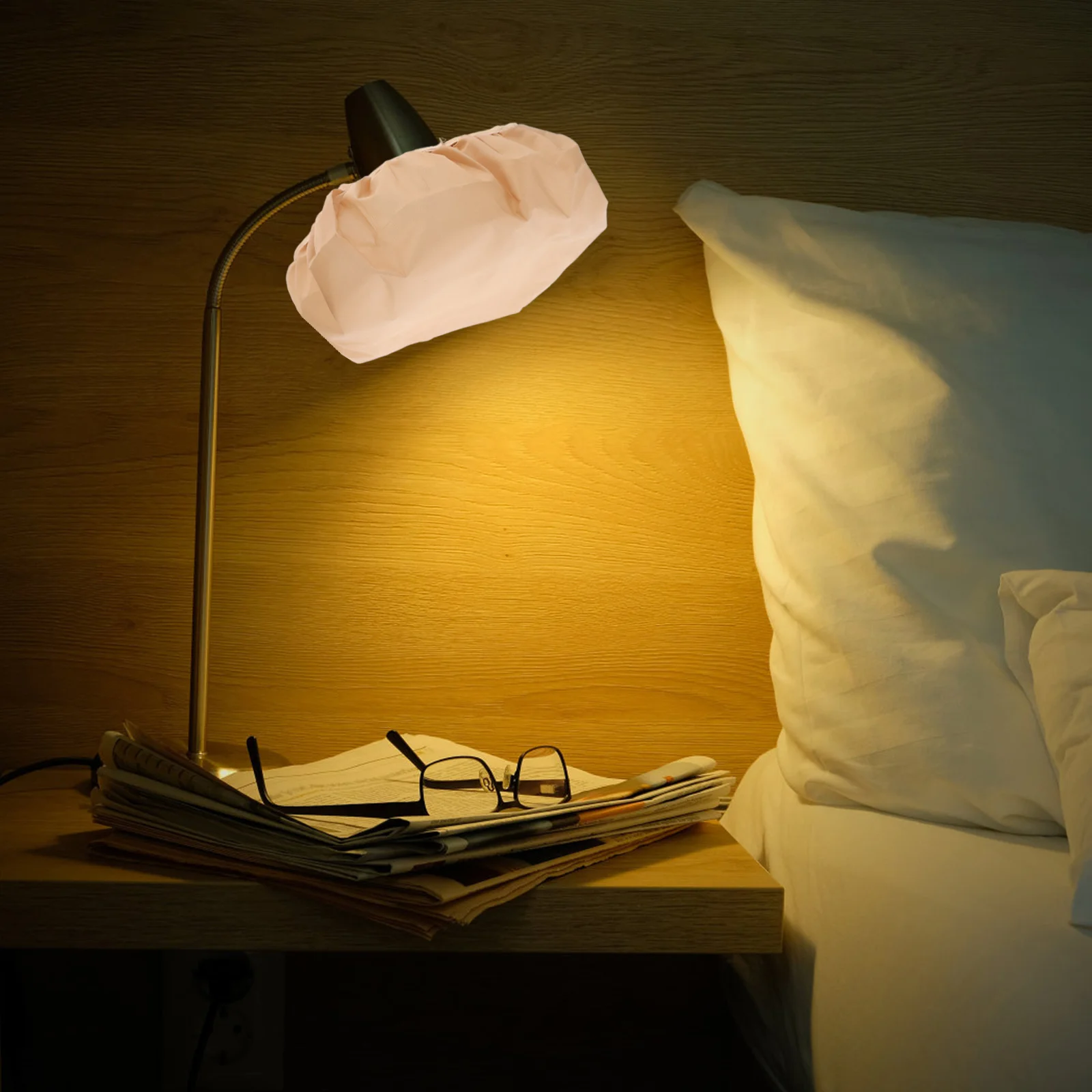 

Lampshade for Bulb Lamp Ceiling Light Fixture Hanging Pendant Table Lamp Soft Illumination Strong Elasticity Tight Edge Easy