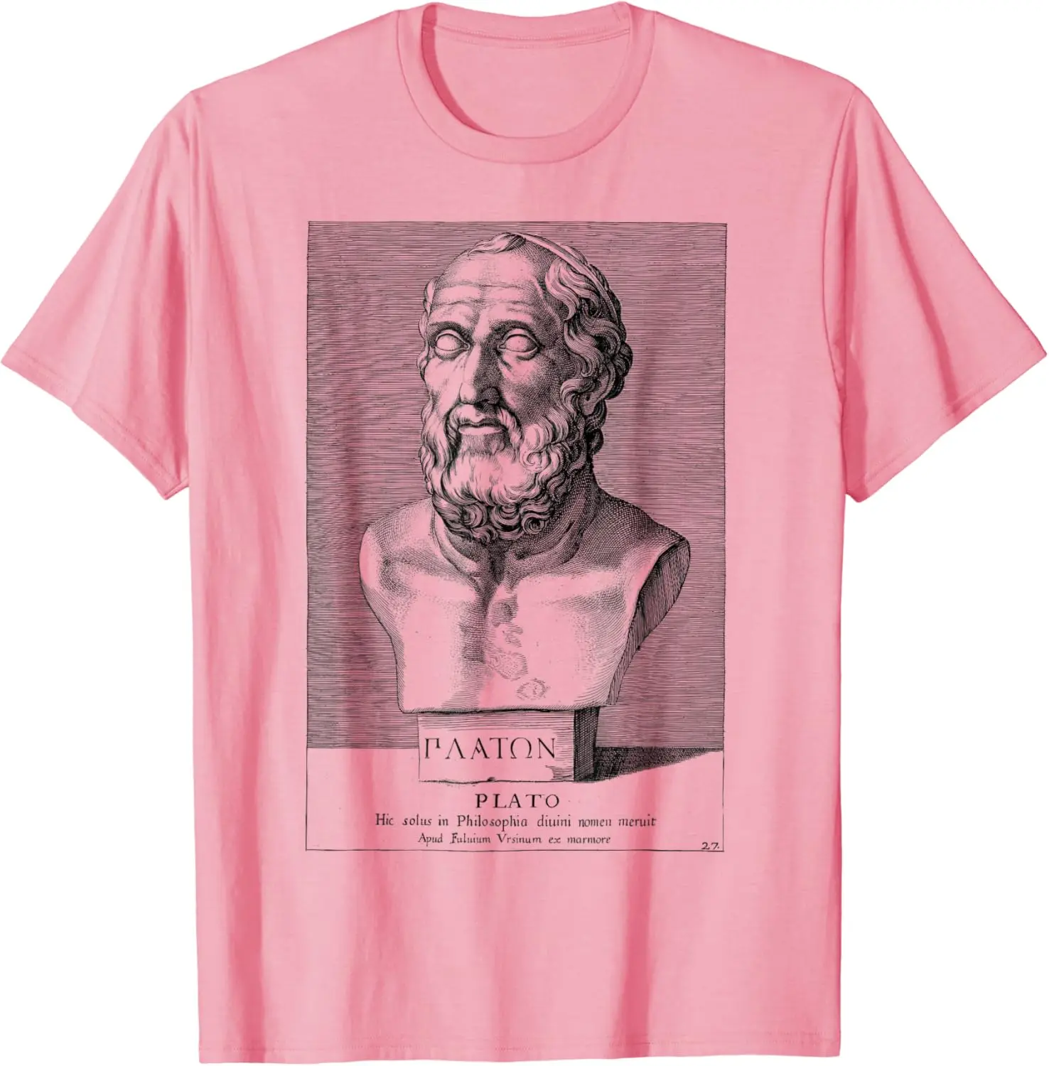 Philosopher Plato Philosophy Teacher Greek T-Shirt