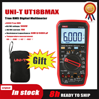 UNI-T UT15B MAX UT17B MAX UT18B MAX True RMS Digital Multimeters Voltmeter Ammeter Capacitance Tester VFD Replace F 17B MAX