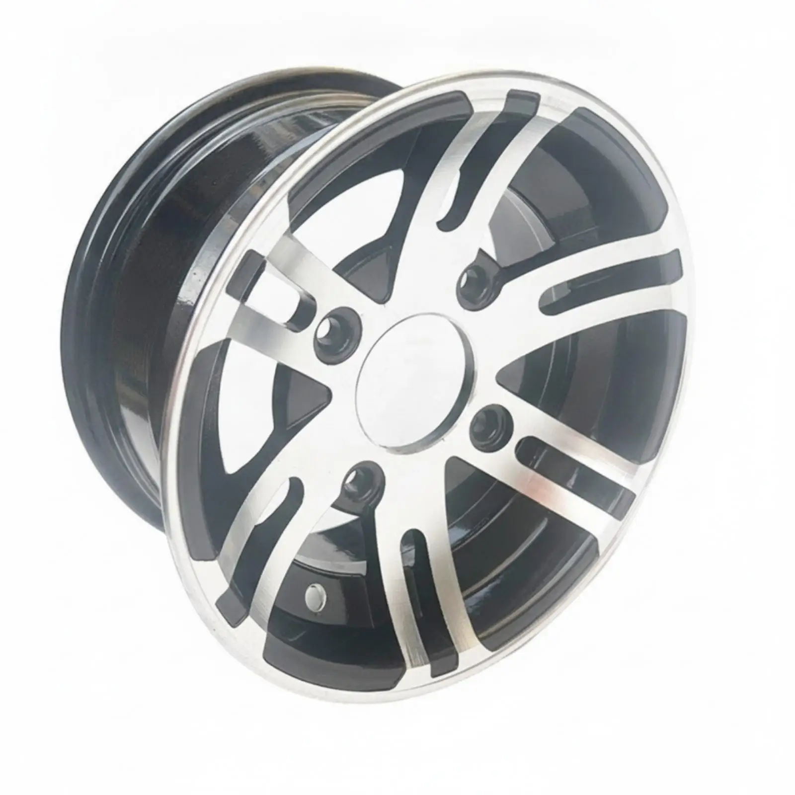 Go Kart Front Wheel Hub 10 Inch Aluminum Rim for 21/23x7-10 Tires Buggy Sand Vehicle Replacement