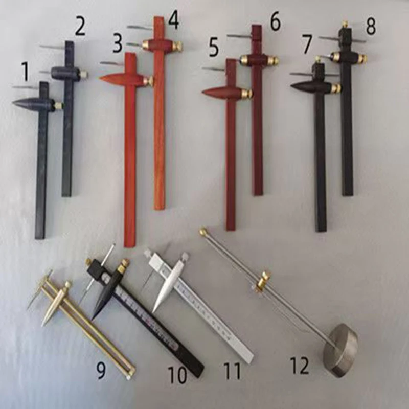 

Профессиональный калибр для резки керамики (Jü Che) — резак для регулируемой глиняной плиты и инструмент для измерения высоты