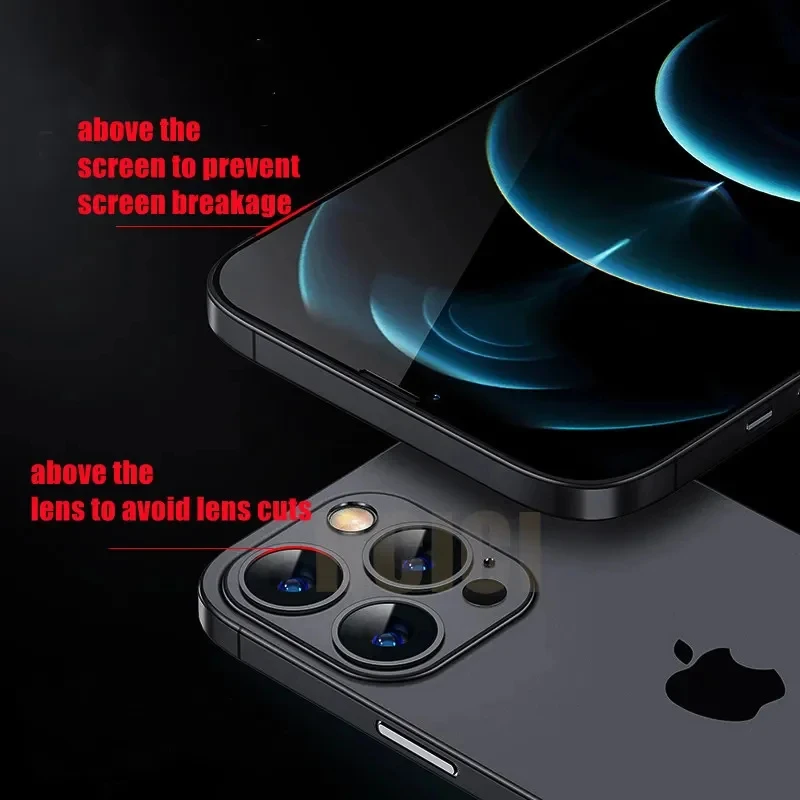 0.3mm Ultra Thin Transparent Matte Case For iPhone 16 15 14 Plus 13 12 Mini 11 Pro Max Hard PP Frosted Back Cover Soft Shell