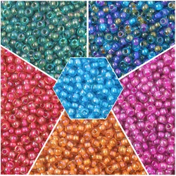 10g 4mm Czech Glass Seed Beads Small Round Loose Bead For Jewelry Making Bracelet Necklace DIY Craft Accessories