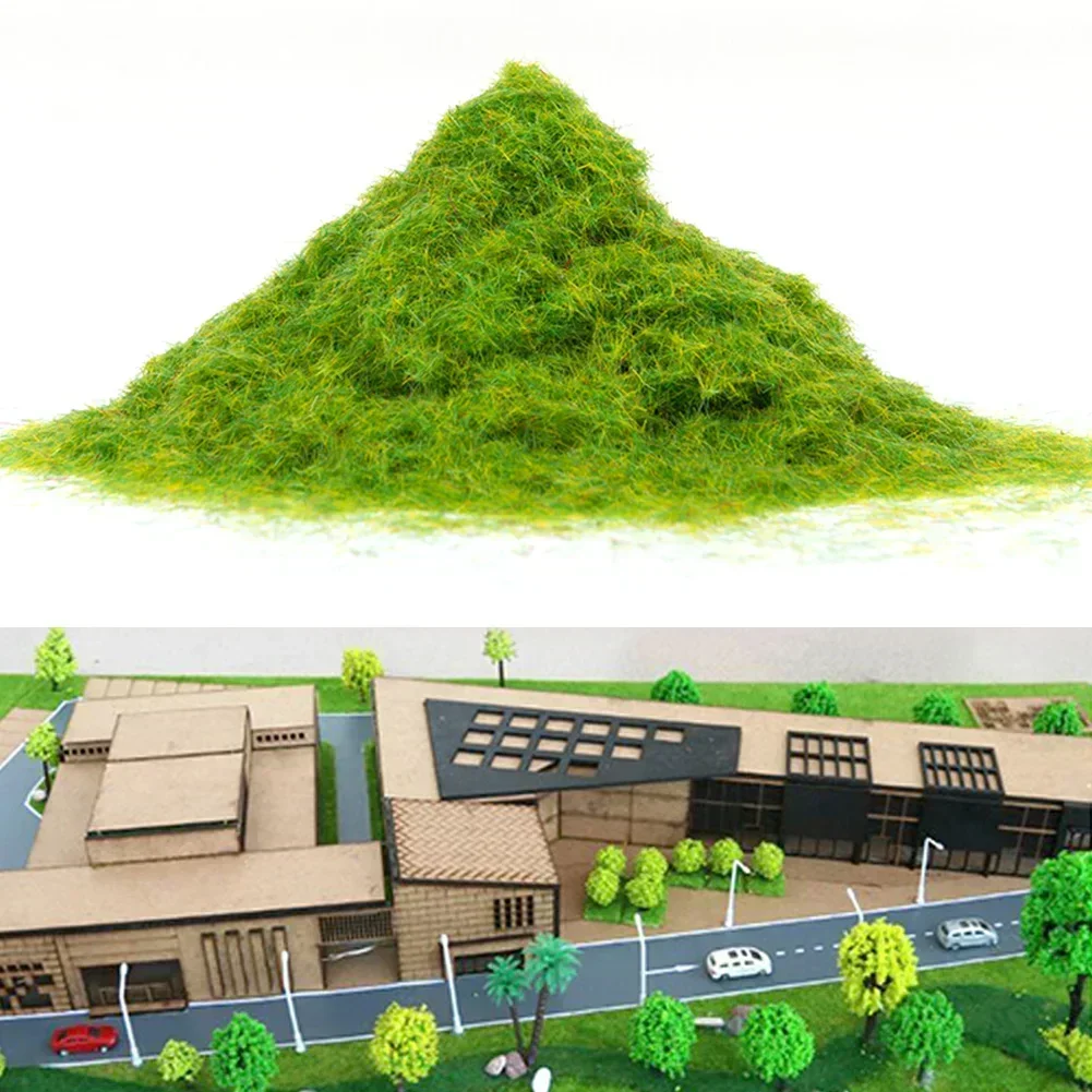 30/500g Grass Powder Model Railway Nylon Artificial Grass Powder Tree Powder Lawn Diorama 3 Mm Hobby Craft Accessories