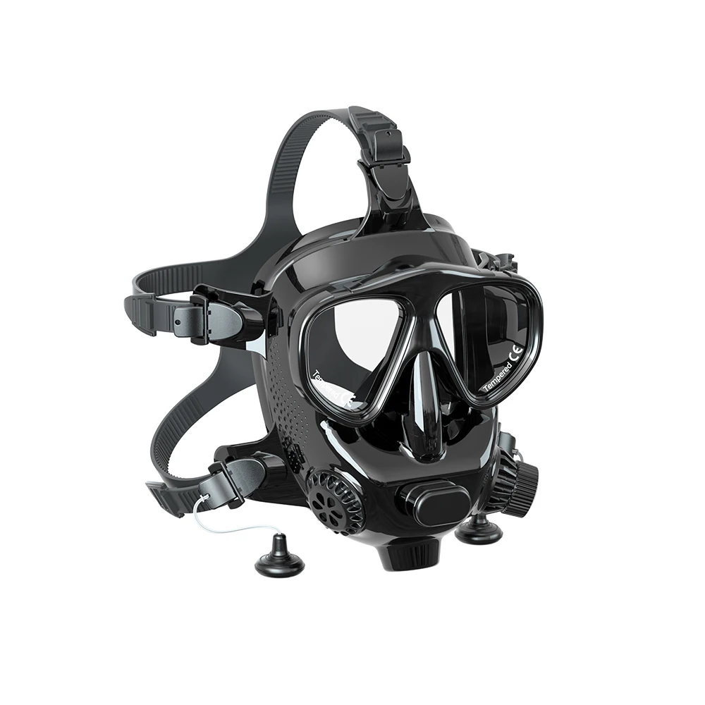 

Smaco Scuba Diving Mask Full Face Snorkel Masks Underwater Breathing Snorkeling Set Swimming Mask Scuba Diving Equipment/Tank