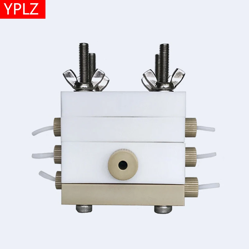 Carbon dioxide electroreduction flow device; Carbon dioxide reduction gas diffusion electrolytic cell