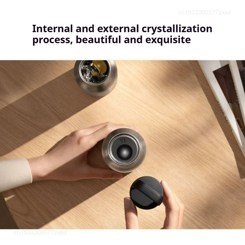 Titanium Insulated Cup Portable Pure Titanium Inner Pot Antibacterial Long lasting Vacuum Insulation Ice Drink Cup