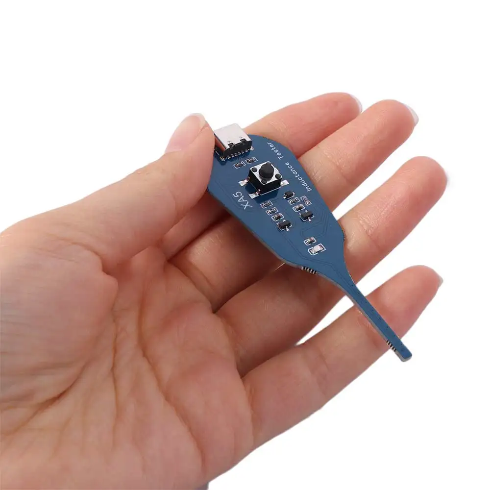 High Precision Motherboard Coil Tester Strong Stability Hand Tool Inductor Detector Electromagnetic Induction