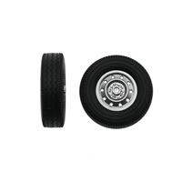 8Pcs RC Car Rubber Wheel Tire Tyre Tire Tyre For WPL D12 Mini 1/16 RC Drift Truck Car Spare Parts Accessories