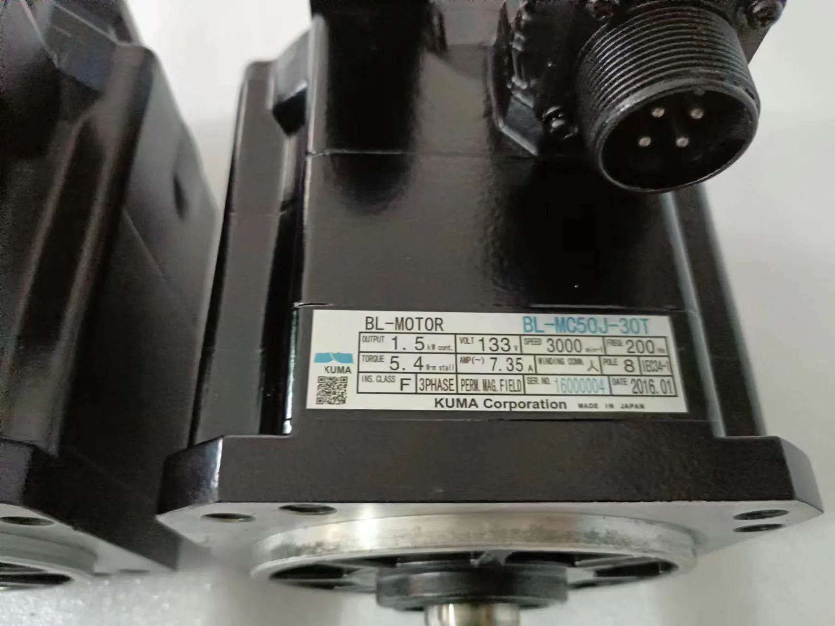 Servomotore BL-MC50J-30T per OKUMA