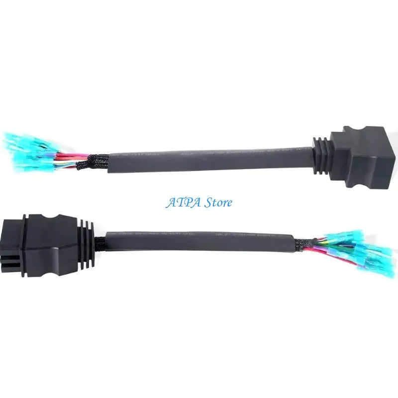 

U13C 13 Pin Truck Snow Plow Side Wiring Bundle Harness Repair for RT3 1304744 1304745