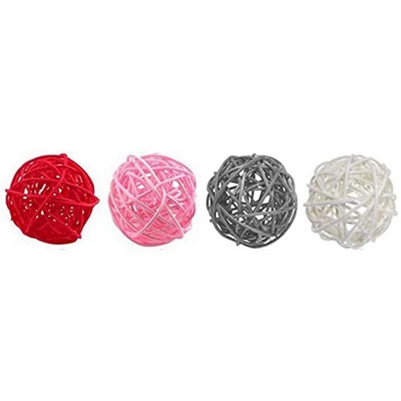 Rieten Ballen, 24 Pack Rieten Decoratieve Bal Vaas Vulstoffen Voor Decoratie Diy Ambachten Decoratie Feest Bruiloft Decor