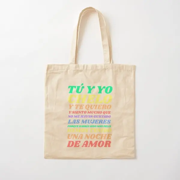 Tiamo una notte d'amore da Chelo e Ba Borsa di tela Tote pieghevole Borsa a tracolla stampata per generi alimentari casual Borsa da donna alla moda