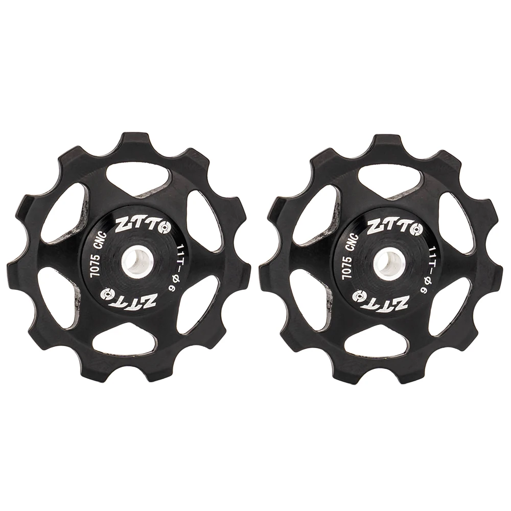 ZTTO MTB Fahrrad Schaltwerk Stützrad 11T 13T Stahl Lager Pulley AL7075 CNC Rennrad Guide Roller Idler 4mm 5mm 6mm