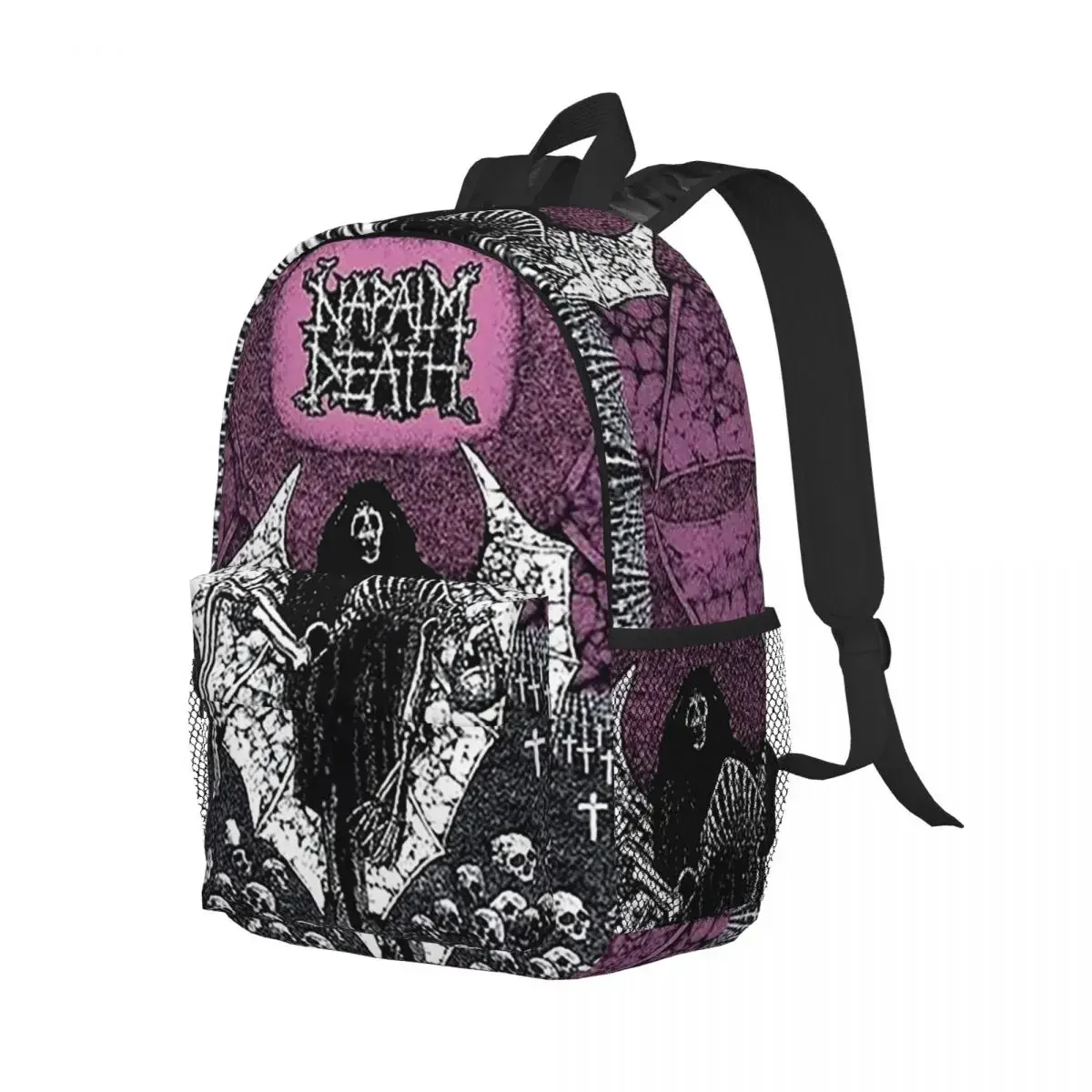 

Рюкзак Napalm Death, студенческая сумка для книг для мальчиков и девочек, детская школьная сумка, компьютерные сумки на плечо для мужчин и женщин