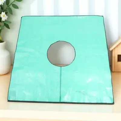 

Waterproof Tree Pruning 200X200Cm Heavy Duty Garden Trimming With Center Hole Outdoor Leaf Collection Tarp Landscape Accessories