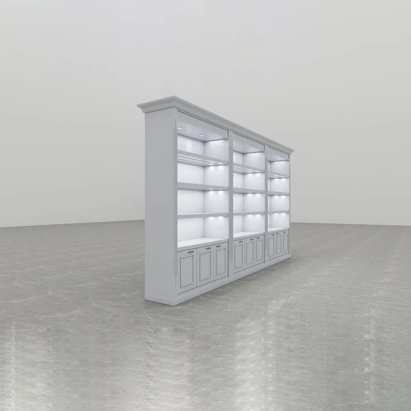 custom.Custom Modern Wood Wall Stand Furniture Nail Polish Cabinets Rack Spa Nail Equipment Display Cabinet Wig Wall Mount Displ