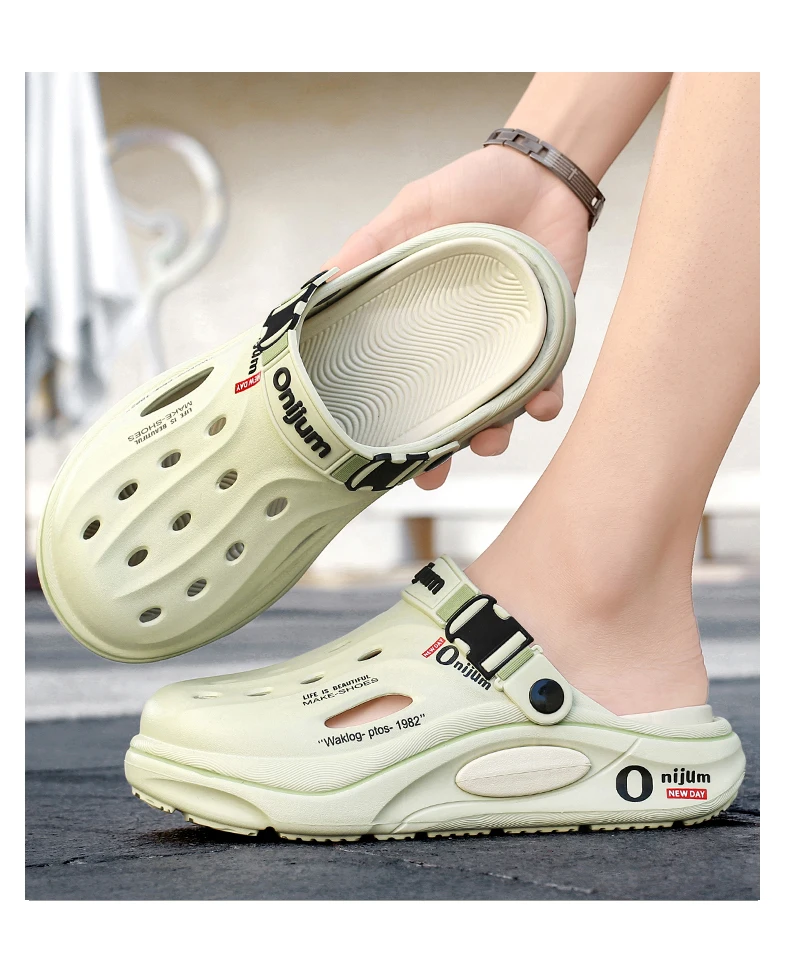 Pantuflas para Hombre, Nuevas, Ligeras de EVA, Alta Calidad, Cómodas, Suaves, para Baño, Interior, Dormitorio, Sandalias de Lujo para Mujer, Diseño Casual de Marca