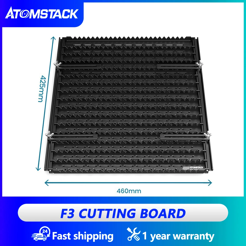 atomstack f3 workbench desktop protetora adequado para a maquina de corte do co2 maquina de gravacao do laser expansivel 460x425 mm 01