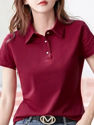 Women's Casual Chic Shirt - Long Sleeve, Button Detail, Semi-Sheer Cotton Blend, Machine Washable - Perfect for Spring & Fall