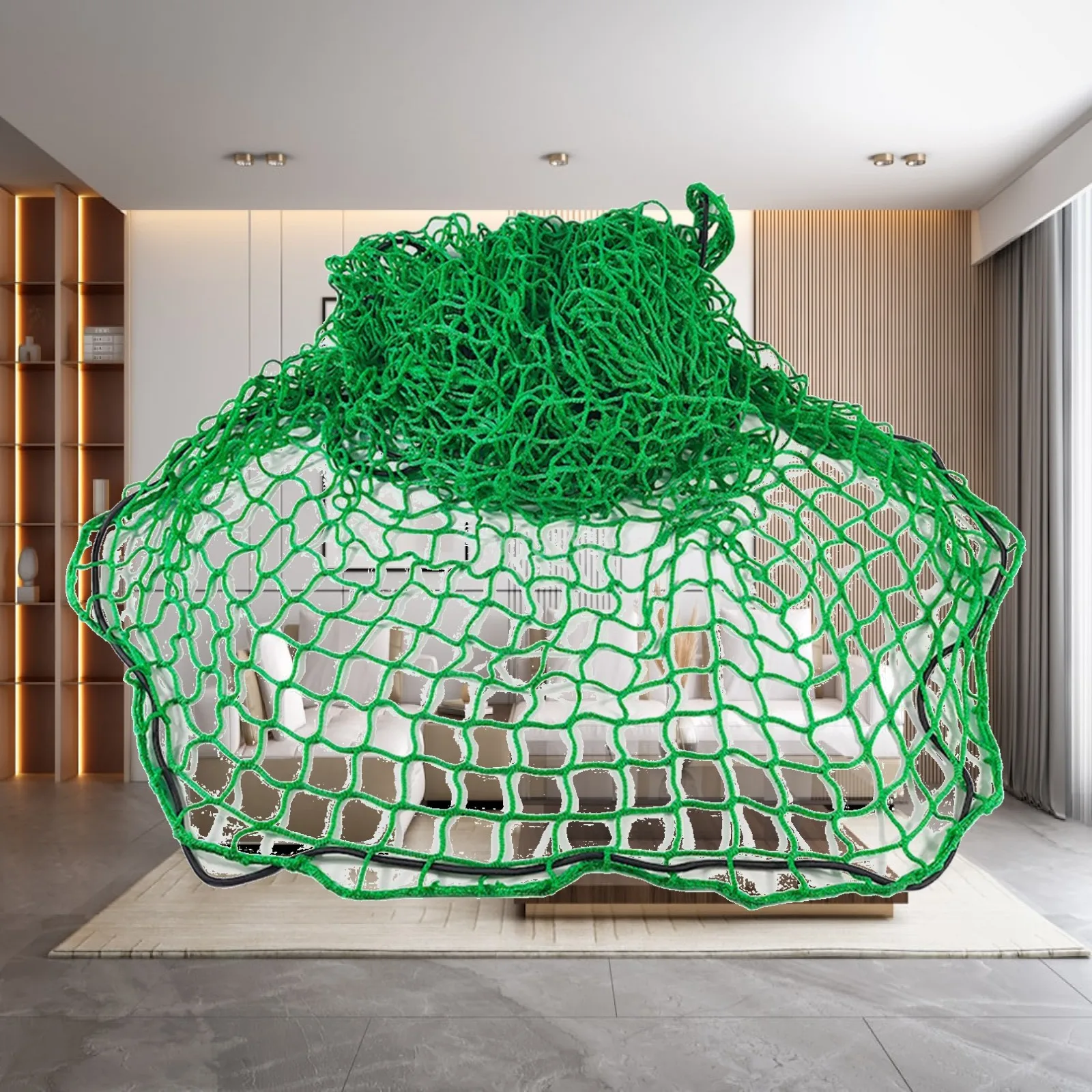 Generic Cargo Net 1.5x2.2 M Luggage Net for Truck Bed SUV Roof Rack
