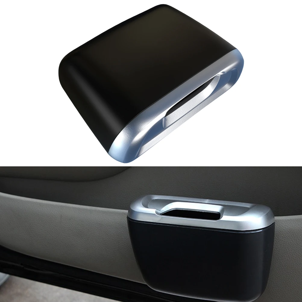 

Portable Trash Can for Cars Hanging Garbage Cans Storage Bin Auto Trashcan trash storage for car auto garbage can car