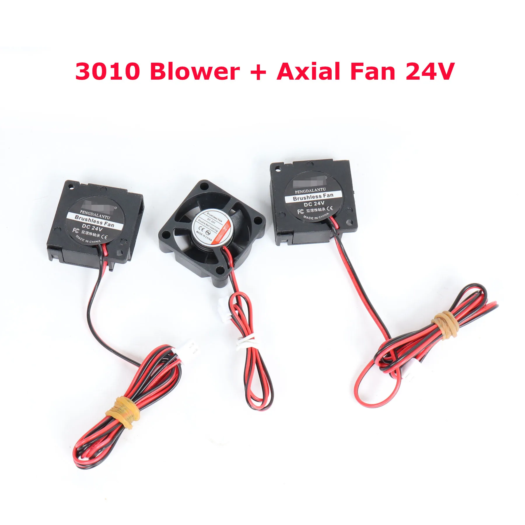 Blurolls 3010 Blower Fans 24V 3010 Axial Fan 24V Stealthburner Extruder Cooling Fan for Voron 0.2 V0.2 Micron + Plus Micron180